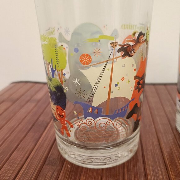 RARE 2007 Shrek McDonalds Glasses (Two) - Picture 3 of 12